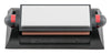 Accusharp 025C Deluxe Tri-Stone System Coarse, Medium, Fine Diamond, Ceramic Sharpener Rubber Handle Black
