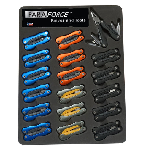 Accusharp 800MTS ParaForce Compact Multi-Tool Display 18 Piece