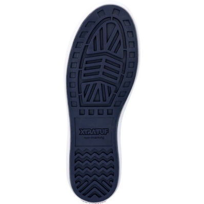 XtraTuf Men's 6 in Ankle Deck Boot Navy Red