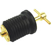 Seachoice 1 In. Twist-Turn Brass Drain Plug