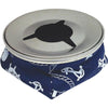 Seachoice 4-1/8 In. Blue Stainless Steel Windproof Ashtray