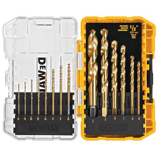 Dewalt DW1341 Titanium Speed Tip Drill Bit Set