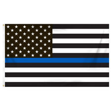 Annin Flagmakers US Thin Blue Line Flag
